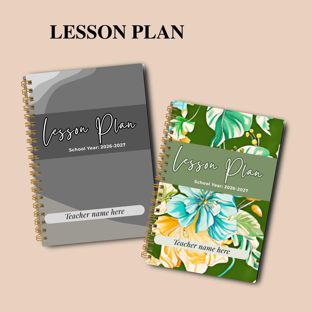Lesson Plan Notebook A5 for Teachers | Daily Lesson Planner | SY 2026–2027