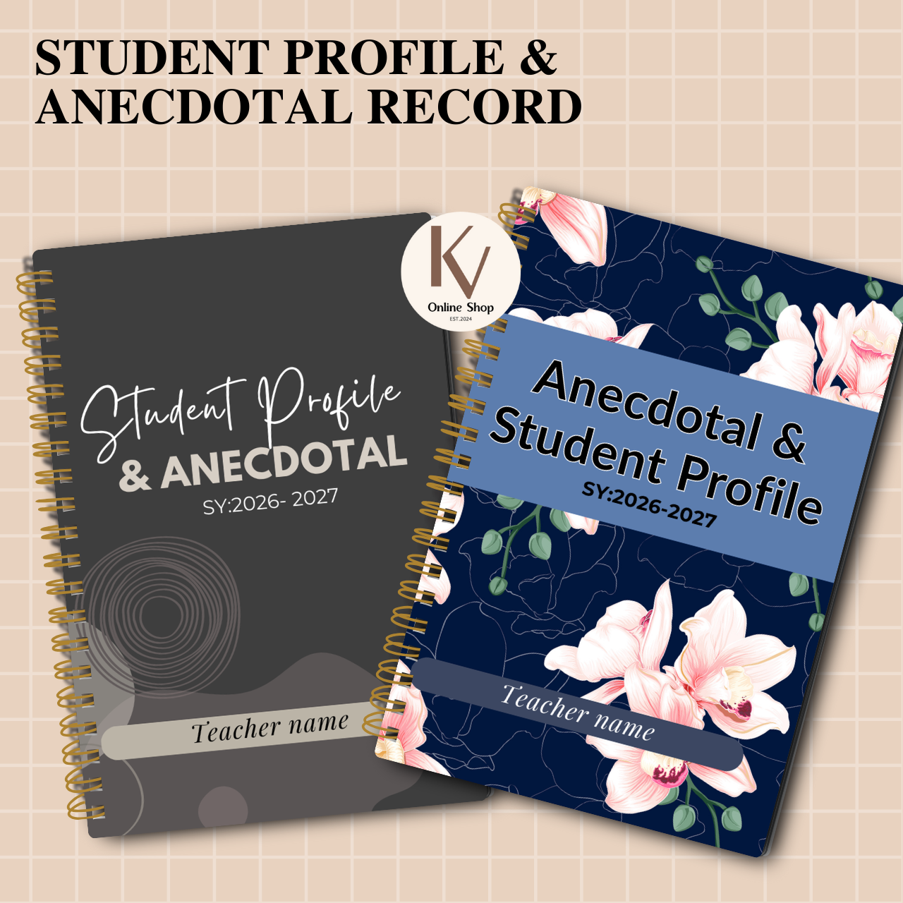 Anecdotal & Student Profile Notebook – SY 2026–2027
